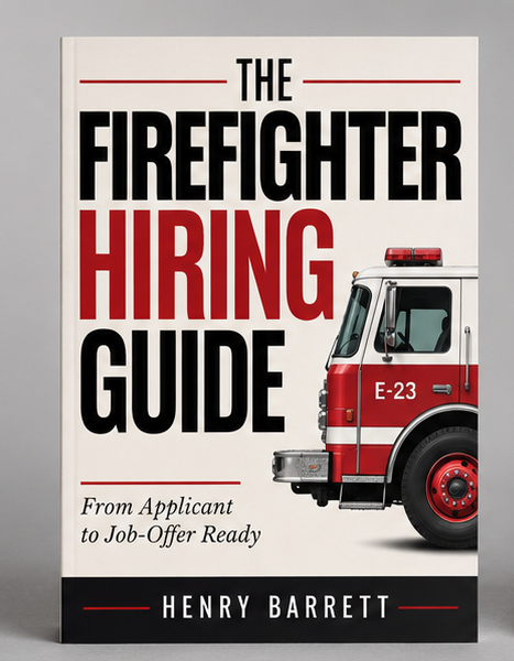 The Firefighter Hiring Guide paperback front cover